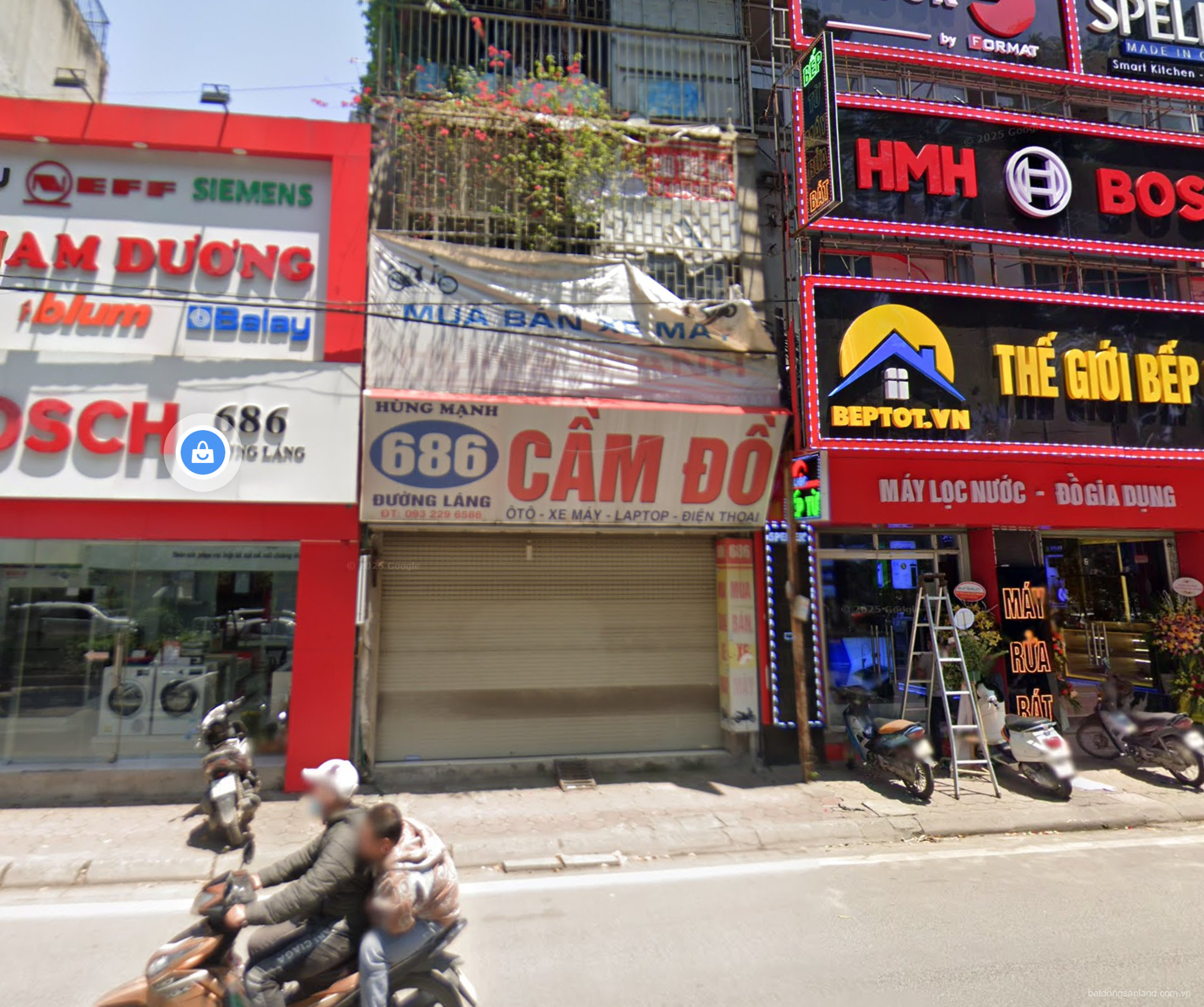 Cho thuê cửa hàng tầng 1 mặt đường Láng, 45m2, mặt tiền 5m